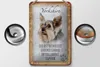 Blechschild Spruch 12x18cm Yorkshire Hund Schild Produktbild-Vorschau 2