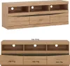 Set Wohnwand und Sideboard mit Beleuchtung SANFORD-129 in Produktbild-Vorschau 4
