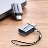Adaptér Ugreen USB-C na USB-A 3.0 s poutkem - šedý, model Náhled obrázku produktu 5