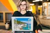 MuchoWow® Laptop Aufkleber Sticker Cover Aussicht - Meer - Produktbild-Vorschau 5
