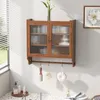 Hängeschrank Vintage Braun (63x60x18 cm), Wandschrank Produktbild-Vorschau 2