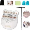 Kalimba - Afrikanisches Instrument - 17 Tasten - Acryl - Produktbild-Vorschau 1