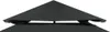 vidaXL Pavillon-Ersatzdach 310 g/m² Dunkelgrau 3x3 m Produktbild-Vorschau 7