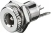 goobay DC Einbaubuchse Stift 2,1 mm metall mit Lötfahnen Voir les images du produit 1