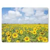 MuchoWow® Mauspad Mousepad Sonnenblumen - Blumen - Wolken - Produktbild-Vorschau 1