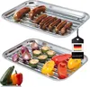 bremermann Grillschale 2er-Set, Grillpfanne Edelstahl, ca. Produktbild-Vorschau 1