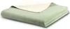 Biederlack Doubleface mint-ecru 150 x 200 Produktbild-Vorschau 1