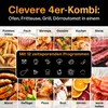 GOURMETmaxx 4in1-Heißluftfritteuse 1600 W, 6 L - Produktbild-Vorschau 5