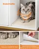 Feandrea Katzenklo-Schrank, Katzentoilette, mit Kratzmatte, Produktbild-Vorschau 8