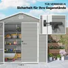 Gerätehaus, 4,1m², Gartenhaus mit Satteldach, 240 x 190 x Produktbild-Vorschau 7