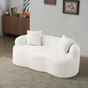 STILVORA Loveseat mit geschwungenem Design und runden Produktbild-Vorschau 4