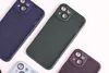 Schutzhülle Für iPhone 14 Silikon Hülle Waben PC HandyHülle Produktbild-Vorschau 2
