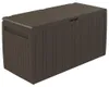vidaXL Kissenbox Braun 117x45,5x57,5 cm 270 L Produktbild-Vorschau 1