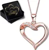 Damen Mädchen Herz Halskette mit Anhänger echt 925 Sterling Produktbild-Vorschau 1