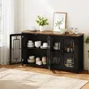 Meuble de cuisine de 160 cm de large avec portes en verre, Voir les images du produit 3