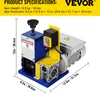 VEVOR stroj na odizolovanie káblov 1,5-25 mm Stroj na Náhľad obrázku produktu 7