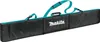 A black and teal Makita branded carrying bag for a circular saw guide rail, shown against a white background. Produktbild-Vorschau