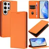 Litchi Leder Handyhülle für Samsung Galaxy S24 Ultra Wallet Produktbild-Vorschau 1