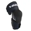 A single black hockey elbow pad is shown against a white background. Anteprima dell’immagine prodotto