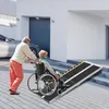 Jopassy Rollstuhlrampe Rollirampe Kofferrampe Auffahrrampe Produktbild-Vorschau 7