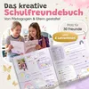 EULENTALER Freundebuch Schule Mädchen Regenbogen I Produktbild-Vorschau 3