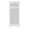 Wäscheschrank 'Karlsøy' Badschrank 90x38x40cm Weiß Produktbild-Vorschau 6