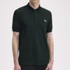 Fred Perry Plain Fred Perry Shirt Couleur Vert Voir les images du produit 4