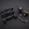 10Pcs Antiker Stil Möbelgriffe Schrank Griff Produktbild-Vorschau 9