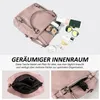 Handtasche 3-Tlg Shopper Schultertasche Geldbörse Damen Produktbild-Vorschau 5