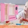 3 porte casa delle bambole armadio bambole mobili accessori Anteprima dell’immagine prodotto 9