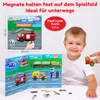 Gioco di magneti "Veicoli" con 32 magneti puzzle Anteprima dell’immagine prodotto 4