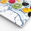 Bild auf Leinwand - Leinwandbild - Wasser Früchte frisch Produktbild-Vorschau 5