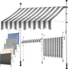KESSER® Klemmmarkise mit Handkurbel Balkon, Balkonmarkise Produktbild-Vorschau 1