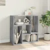 vidaXL TV-Schränke 2 Stk. Betongrau 75x30x50 cm Produktbild-Vorschau 4