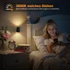 LED Nachtlicht Steckdose Schwarz 2er-Pack Stufenlos Dimmbar Produktbild-Vorschau 2