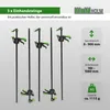 5x Einhandzwinge 60x900 mm Schnellspannzwinge Schraubzwinge Produktbild-Vorschau 2