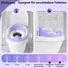 Kidiyana : réducteur de toilettes antidérapant pour enfants Voir les images du produit 7