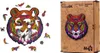 Drewniane puzzle ekologiczne Majestatyczny Tygrys A4 Náhľad obrázku produktu 1