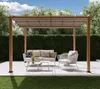 Hliníková pergola Florida 11x11 světle hnědá HxŠxV Náhled obrázku produktu 19