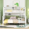 Patrová postel Merax 90x200cm/140x200cm s ochranou proti Náhled obrázku produktu 2