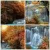 Gerahmtes Poster - Schwarzer Rahmen - Park Wasserfall Produktbild-Vorschau 9