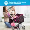 Kinderplay Puppenwagen 3-in-1 – Gondel, Sportwagen und Produktbild-Vorschau 5