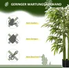 Bambou artificiel grand format (140 cm), plante Voir les images du produit 2