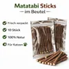 10 x original Matatabi Katzenminze Sticks Cat Nip Kausticks Produktbild-Vorschau 2