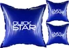 3 Stück Poolkissen Eckig 120x120 cm Blau | 4 Seile & Produktbild-Vorschau 1