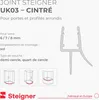 STEIGNER Elastyczna uszczelka do drzwi prysznicowych UK03 Podgląd zdjęcia produktu 8