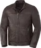 Ross & Cole Herren Lederjacke mit Stehkragen aus weichem Produktbild-Vorschau 1