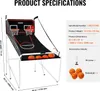 VEVOR Jeu de basket-ball d'intérieur 2,05 m pour 2 joueurs, Voir les images du produit 15