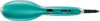 A teal and silver hair straightening brush with a black cord, shown from a top-down perspective against a white background. Produktbild-Vorschau
