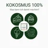 Pi-nuts Kokosmus 100% – 250g - Geröstete Kokosraspel - Produktbild-Vorschau 3